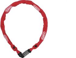ABUS 1200 Web integrált számkombinációs láncos lakat, 60 cm x 4 mm, piros