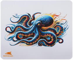Baracuda Mousepad OCTOPUS M Gaming 300x250mm Black/Red (T-MLX60913) Mouse pad