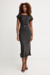 GUESS rochie cu vâscoză DALIA PPY2-SUD17G_99X (W6GK50.W1950)