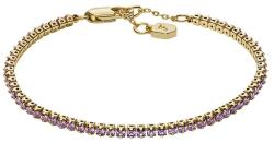 Fossil brățară pentru femei, cu cristal Ellis 99KK-AKDAJ7_GLD (JA7306710)