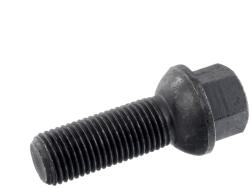 Invento Șuruburi M14x1, 5, filet de 35 mm, cu cap sferic, K 17, negru (561-5071)