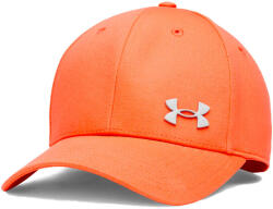 Under Armour M ESSENTIAL LOW METAL ADJ Venom Red/Metallic Silver Férfibaseballsapka