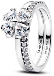 Pandora Szikrázó szerencsehozó lóhere szétválasztható gyűrű - 194507C01-60 (194507C01-60)