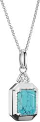 Thomas Sabo Elyndra türkiz nyolcszög ezüst nyaklánc (KE2366-405-17-L45V)