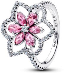 Pandora Dupla virágos koktélgyűrű - 194577C01-60 (194577C01-60)