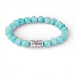 Thomas Sabo amazonit gyöngyös karkötő ezüst dísszel (A2212-643-17-L17)