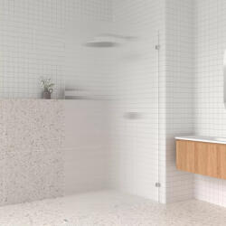 AREZZO design Clear Walk-in zuhanyfal 120x200 cm, bordázott üveg/balos AR-AS2120200 (AR-AS2120200)