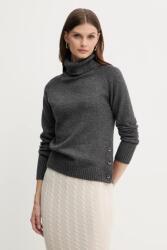 Silvian Heach gyapjúkeverék pulóver DIOUF - szürke XL