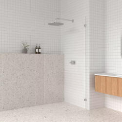 AREZZO design Clear Walk-in zuhanyfal 100x200 cm, átlátszó üveg/balos AR-AS1100200 (AR-AS1100200)