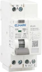 ELMARK 40870 AFDD+RCBO Áram-védőkapcsoló 2 pólusú JEL8 6KA 1P+N 6A/30MA C görbeJEL8 (40870)