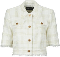 Karl Lagerfeld Sacouri și Blazere Femei BOUCLE JACKET Karl Lagerfeld Bej IT 40 - spartoo - 1 464,00 RON
