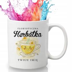 Style Couture Fehér Bögre Személyre Szabott Vicces Ajándék Virágos Teázás