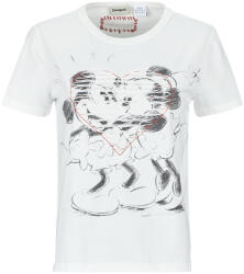 Desigual Tricouri mânecă scurtă Femei CORE MICKEY Desigual Alb EU XL
