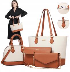  Női Válltáska Pénztárca 4 részes kézitáska szett