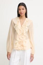 TWINSET női ing lyocellel - bézs S