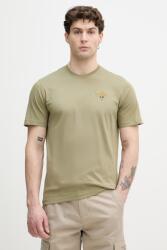 Aeronautica Militare póló férfi pamut - zöld M - answear - 16 090 Ft