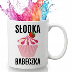 Style Couture Fehér Bögre Ajándékba Születésnapra Cukrásznak Édes Cupcake