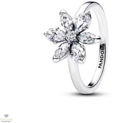 Pandora Herbarium csillogó virágos koktélgyűrű 60-as méret - 193000C02-60