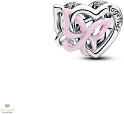 Pandora Összefonódó szív és pillangó charm - 794475C01