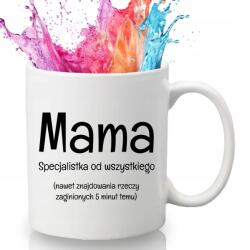 Style Couture Fehér Bögre Aranyos Ajándék Anyának Anyák Napjára Mindenre Szakértő