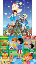 adamigo Építőkockák 20 darabos, különböző típusok (03983)