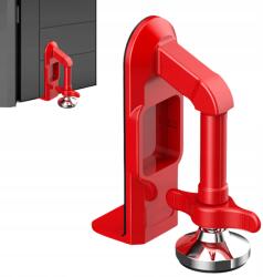  Self-defense Ajtózár - Utazó, Szállodába És Lakásba, Piros (250328GW01-1)