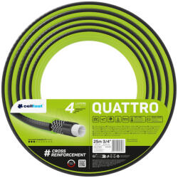 Cellfast Locsolótömlő 4 rétegű QUATTRO 3/4" 25 m