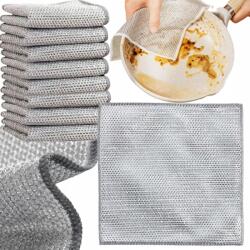  Drótos törlőkendők Edénymosáshoz Konyhai drótos törlőkendő 8db-os szett