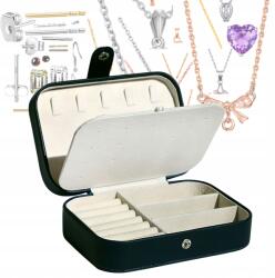  Kis Utazó Ékszerdoboz Nőknek Ékszertartó Fekete