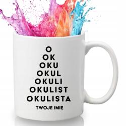 Style Couture Fehér Bögre Személyre Szabott *név* Vicces Ajándék Szemésznek