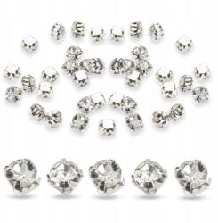 MIXFORM Varrható strasszok Üveg és sárgaréz, A osztály, Négyzet alakú 4.6-4.8mm, 50db (13WB32691)