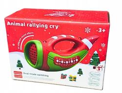 Gotel Vadászkürt Gyerekjáték 30 Hang Farm és Erdei mód 2 db szájfeltét (B16R róg mysliwski dla dzieci)