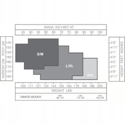 Warehouse Önhordó harisnya fekete L/XL missO (S605)