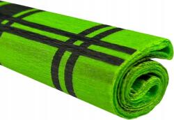  Fodros Papír Csomag 50X200 Kockás Fekete-zöld Világos 10 Tekercs (PLA-55AC-30823003)