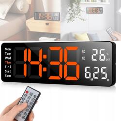  Digitális Ébresztőóra Elektronikus Óra Led Állóóra Dátumkijelző Telecontrol Karóra (324rgrffgbgfhbgfh)