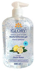 Glory Kéz- és bőrfertőtlenítő gél pumpás 500 ml Glory citrom - papirx