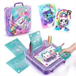 Canal Toys Gabi Casa de Păpuși: Set de colorat cu aerograf în geantă (GAB024)