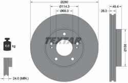 TEXTAR féktárcsa TEXTAR 92179003 for NISSAN, INFINITI (92179003)