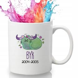 Style Couture Fehér Bögre Születésnapi Ajándék Macskabarát Zodiákus Bika Bika