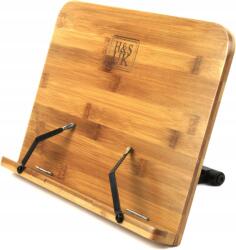 H&S Bamboo H&s szakácskönyv tartó állvány, állítható, 34 x 1, 1 x 24 cm (B016JQDRNU)