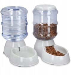 Navaris Automata kutya- és macskaeledel- és vízadagoló szett 3, 8 l fehér (B07YSDDZN5)