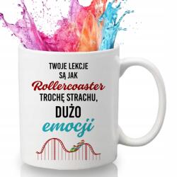 Style Couture Kuebk Vicces Ajándék Tanárnak Az óráid olyanok, mint egy hullámvasút