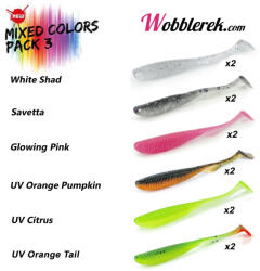 Molix RA Shad 2.0" / #MP3 - Mixed Pack gumihal