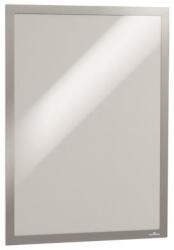 DURABLE Infokeret, A3, öntapadó háttal, DURABLE DURAFRAME® , ezüst (487323) - molnarpapir