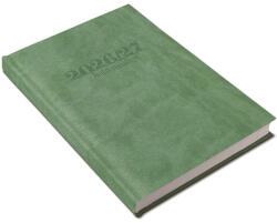 Realsystem Tanári határidőnapló A5, műbőr 150mmx210mm, fehér lapokkal világoszöld 2026/2027 Realsystem (5311-06) - polusirodaszer