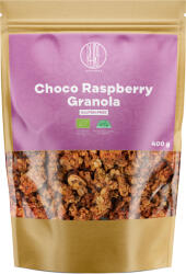  BrainMax Pure® Choco Raspberry Granola, Granola cu ciocolată și zmeură, BIO, 400 g