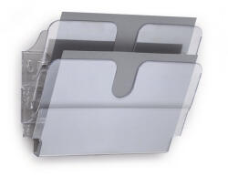 Durable Prospektustartó A4, Durable Flexiplus 2 db/csomag, áttetsző (66959)