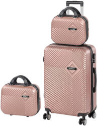 Leziter TraveLux Pro XIII gurulós bőrönd szett (hlLTRPBS-XIII-RG)