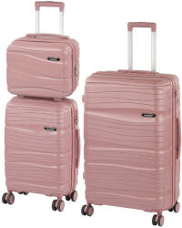 Leziter TraveLux Voyager IX gurulós bőrönd szett (hlLTRVBS-IX-RG)