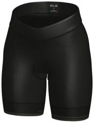 ALÉ Rövid kerékpáros nadrág kantár nélkül - CLASSICO RL LADY - fekete